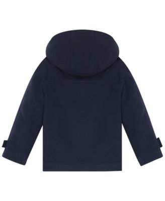 Toddler and Little Boys 2-Piece Toggle Dress Coat and Scarf Set