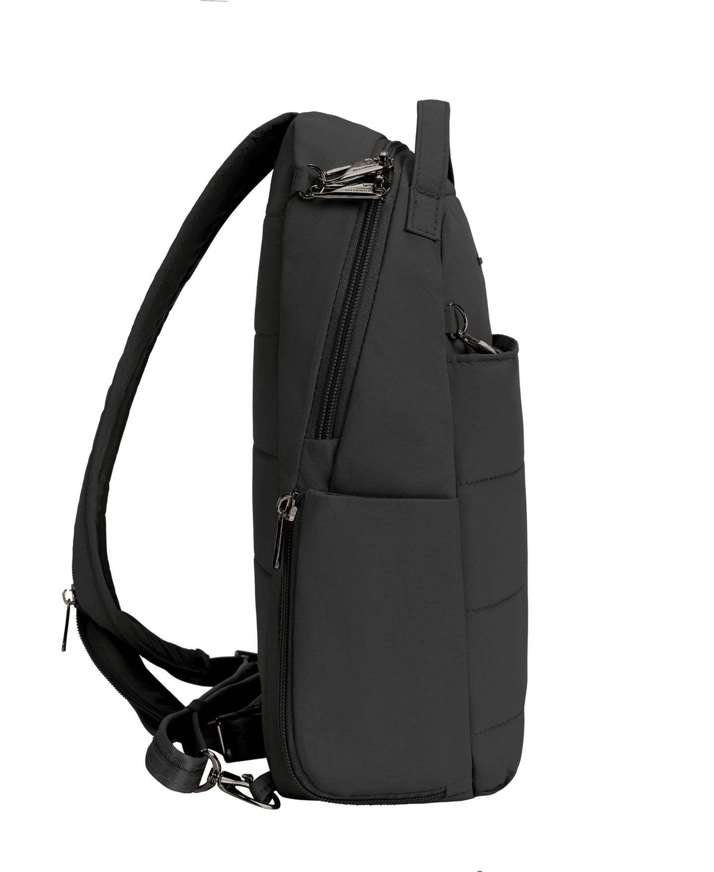 Рюкзак Travelon Anti-Theft Roam Convertible Sling, цвет: Чёрный — фото 9