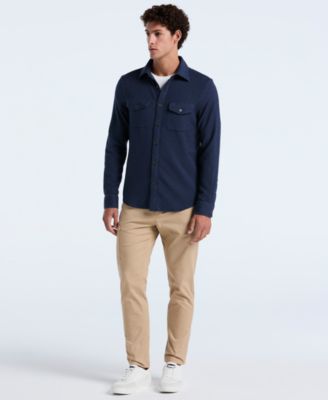 Men's Long Sleeve Double Cloth Overshirt