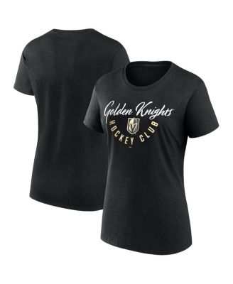 Fanatics - Women's Black Vegas Golden Knights Top Shelf T-Shirt
