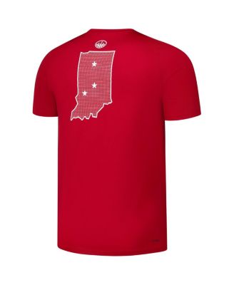 Men's Crimson Indiana Hoosiers Honor Support Pre-Game T-Shirt