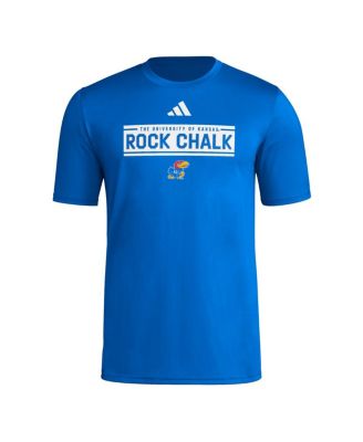 Men's Royal Kansas Jayhawks Locker Slogan Pre-Game T-Shirt