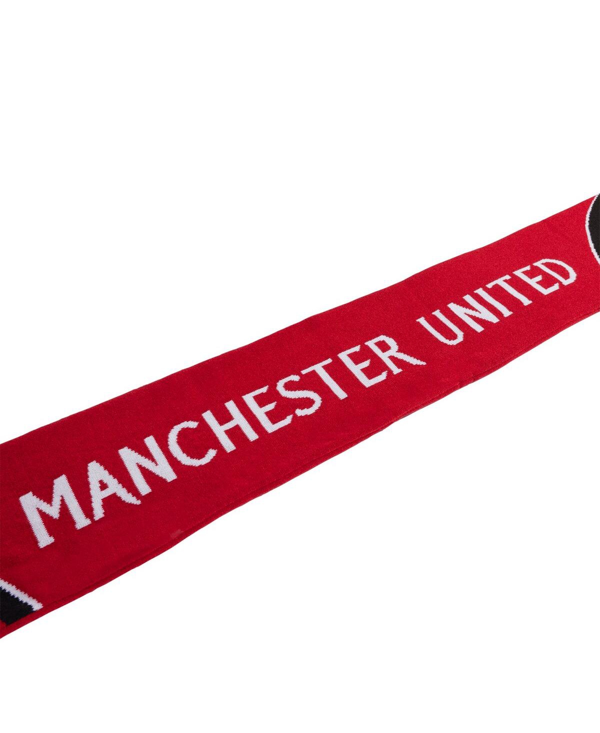 Adidas Originals Adidas Manchester United Home Team Scarf In Red