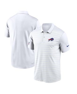 Nike - Men's White Buffalo Bills Sideline Victory Dri-FIT Polo
