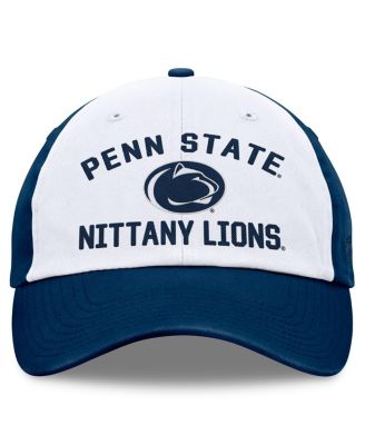 Men's White/Navy Penn State Nittany Lions Heritage Weston Adjustable Hat
