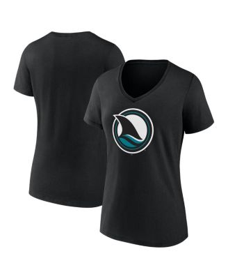Fanatics - Women's Black San Jose Sharks Alternate Graphic T-Shirt