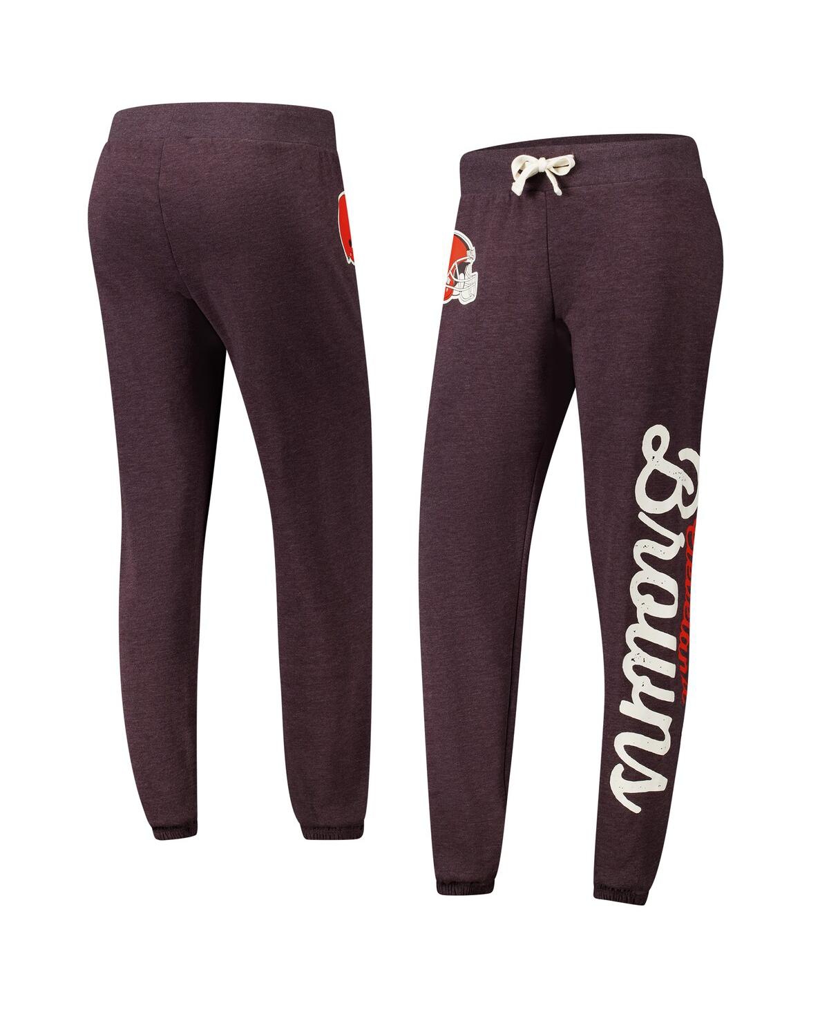 G-iii 4Her by Carl Banks Women's Brown Cleveland Browns Scrimmage Fleece Pants - Brown