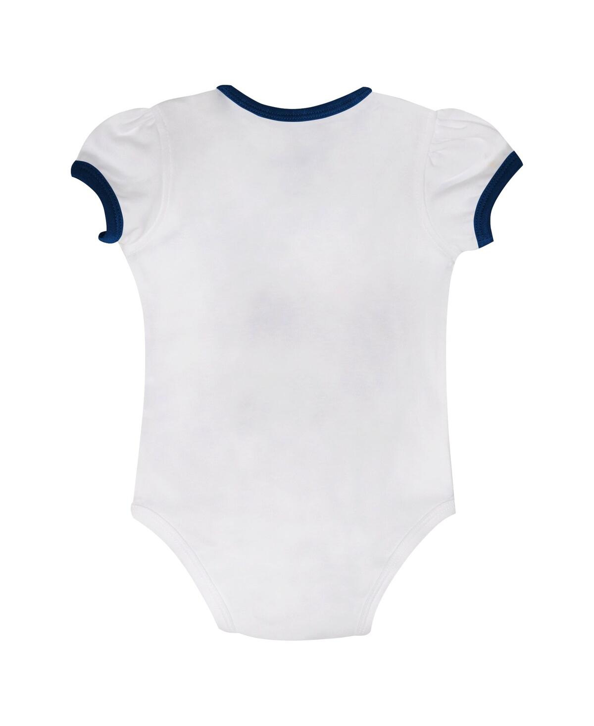 Outerstuff Baby Boys And Girls Seattle Seahawks Love My Team Bodysuit Skirt Set In White