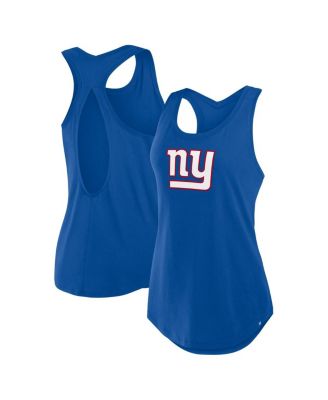 Fanatics - Women's Royal New York Giants Iron Fan Tank Top