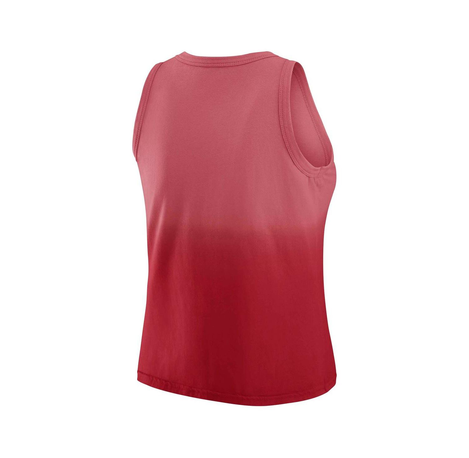 Women's x Gracie Hunt Scarlet San Francisco 49ers Ombre Tank Top