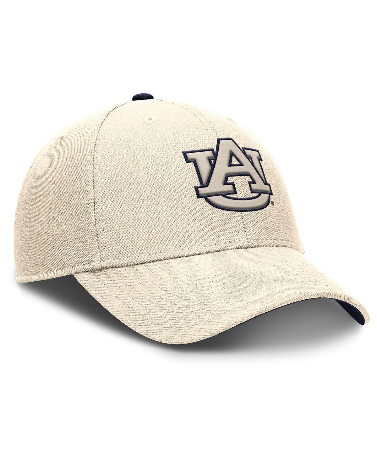 Nike Auburn Primetime Rise  Men's Dri-fit College Trucker Adjustable Hat In Neutral