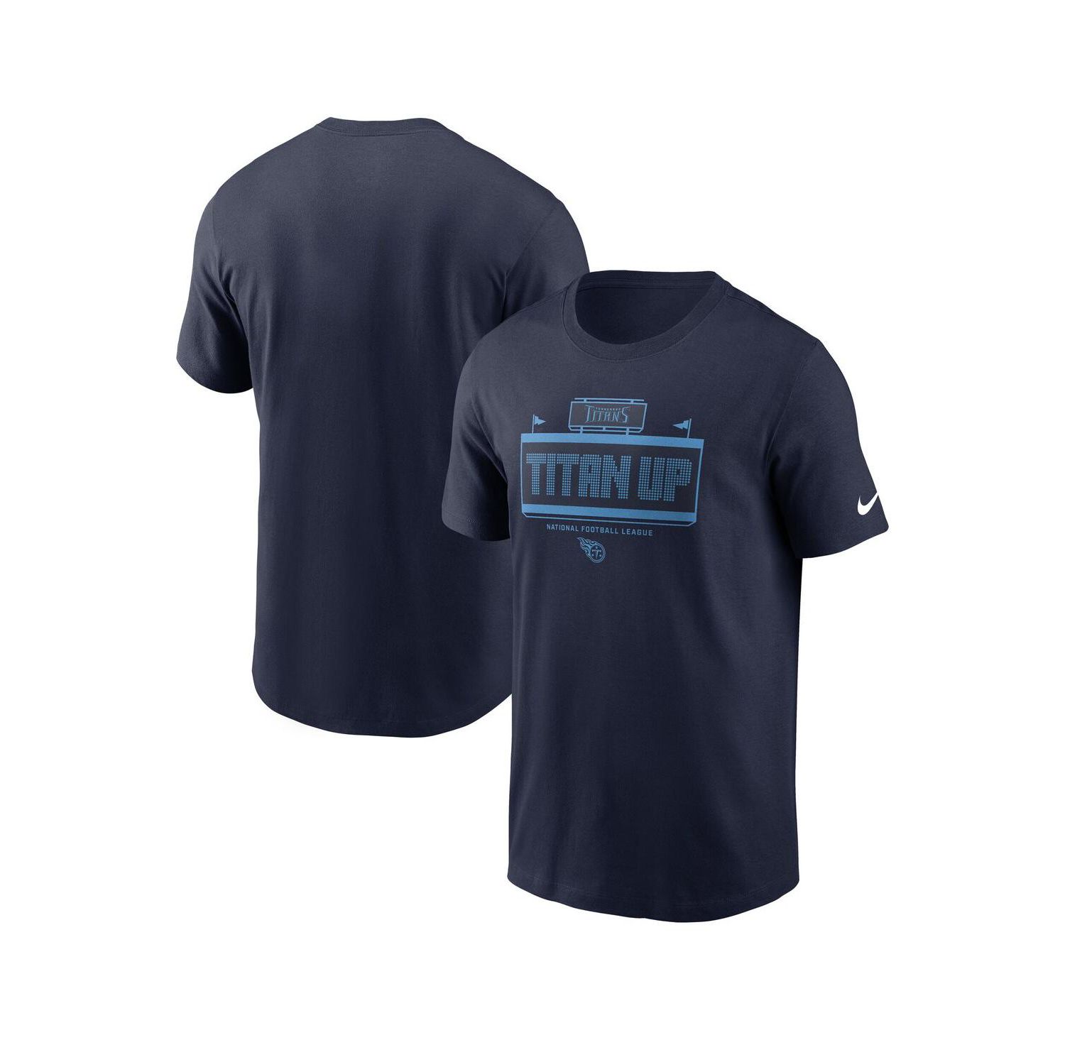 Men's Navy Tennessee Titans Primetime Local Essential T-Shirt