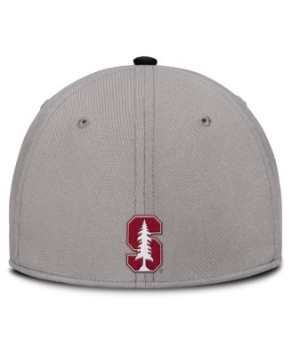 Men's Gray Stanford Cardinal Rise Prep Performance Flex Hat