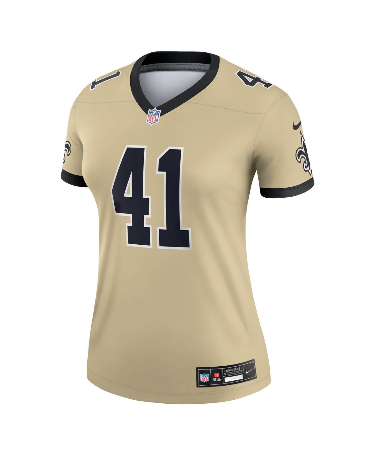Nike Alvin Kamara Gold New Orleans Saints Gameday Golds Alternate Game Player Jersey In Neutral