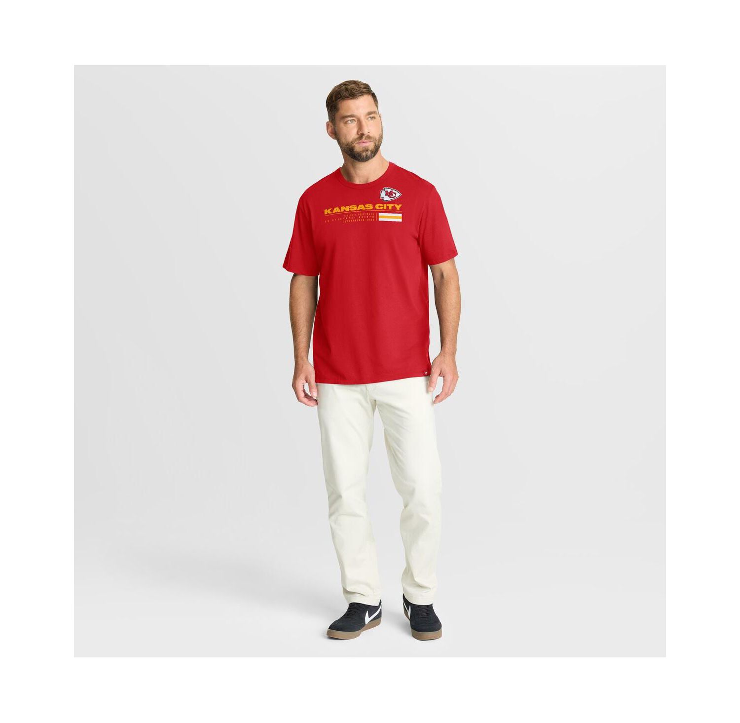 Men's Red Kansas City Chiefs Chop Block Legacy T-Shirt