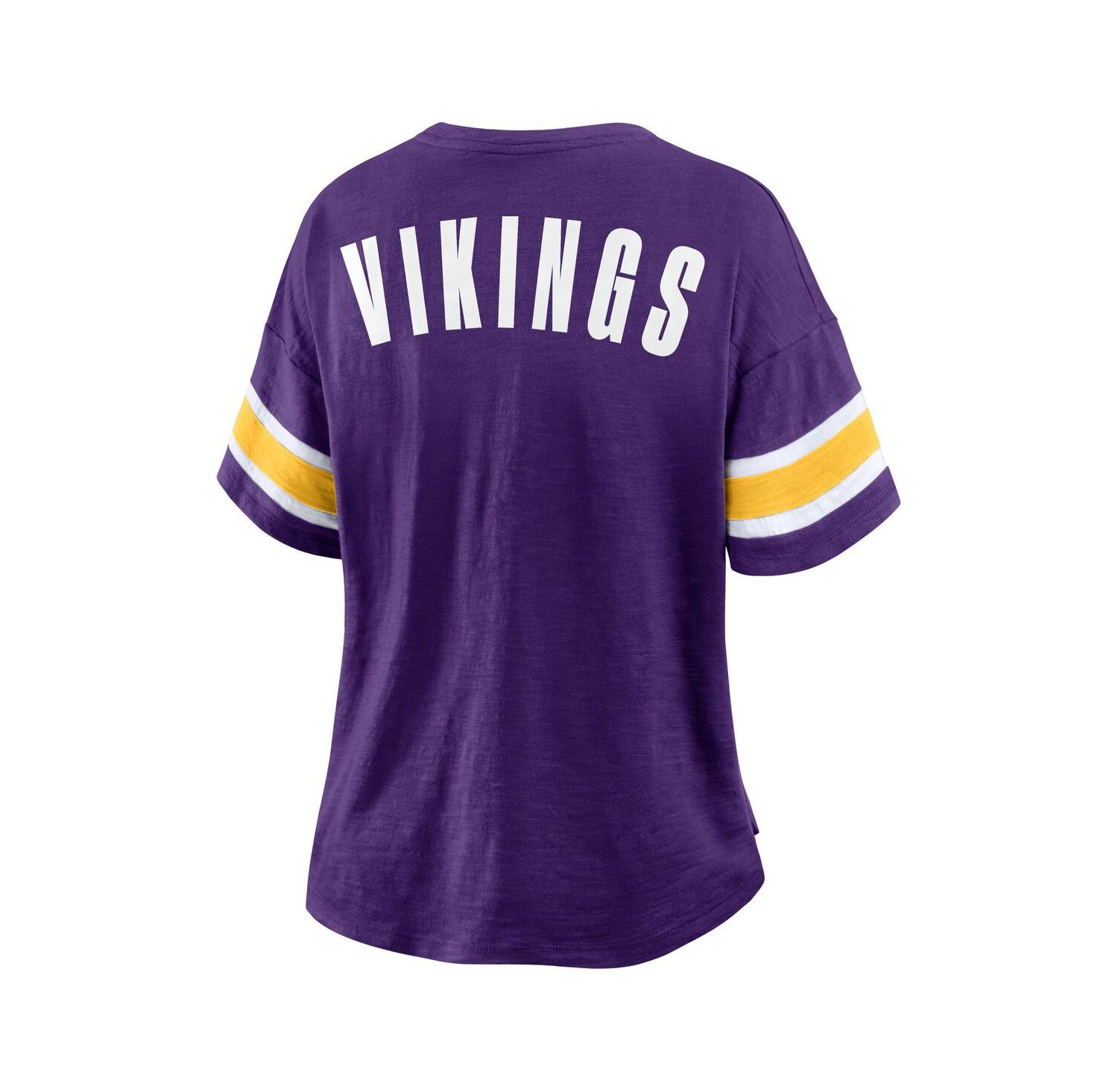 Women's Purple Minnesota Vikings Redzone Curl Route T-Shirt