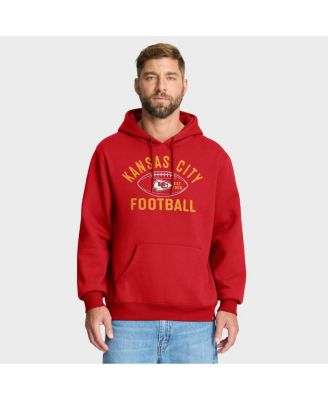Fanatics - Men's Red Kansas City Chiefs Fumblerooski Legacy Pullover Hoodie