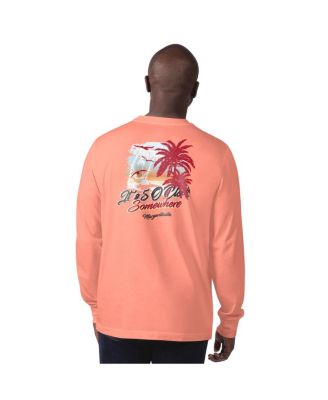 Men's Orange Tampa Bay Buccaneers It's Five O'clock Somewhere Long Sleeve T-Shirt