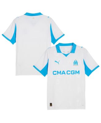Puma - Men's White Olympique Marseille 2025/26 Replica Home Jersey