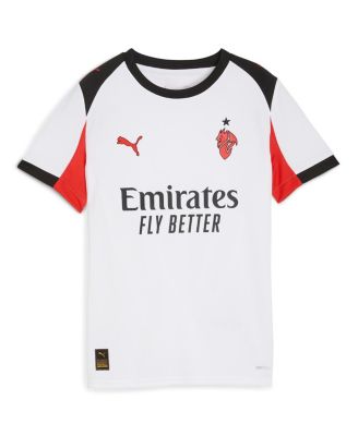 Big Boys and Girls White AC Milan 2025/26 Replica Jersey