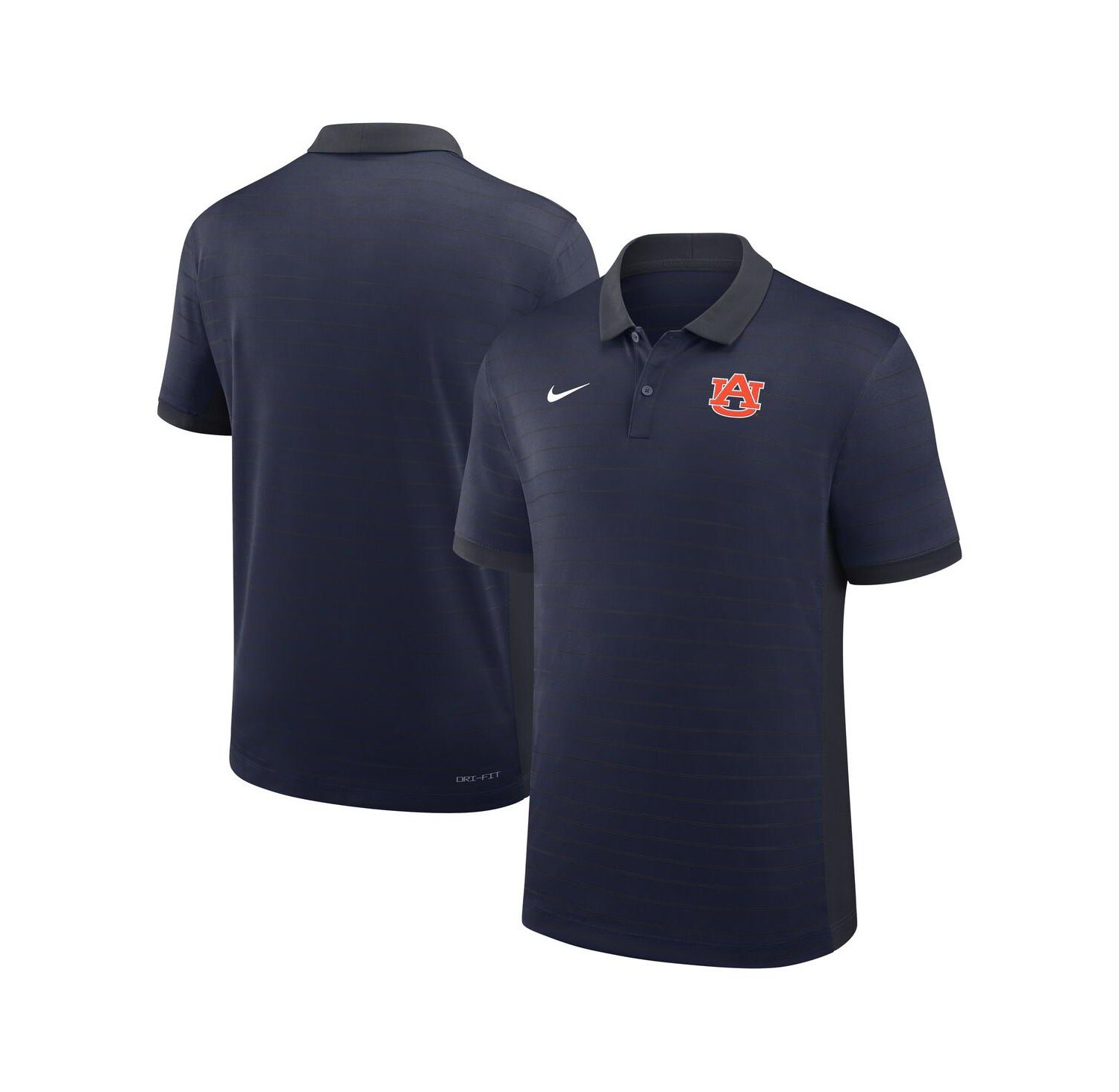 Men's Navy Auburn Tigers 2025 Early Season Coaches Sideline Victory Stripe Dri-FIT Polo Shirt