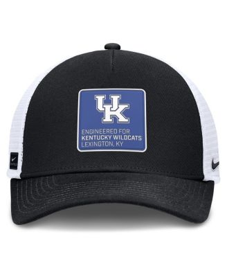 Men's Black/White Kentucky Wildcats 2025 On-Field Rise Engineered Trucker Adjustable Hat