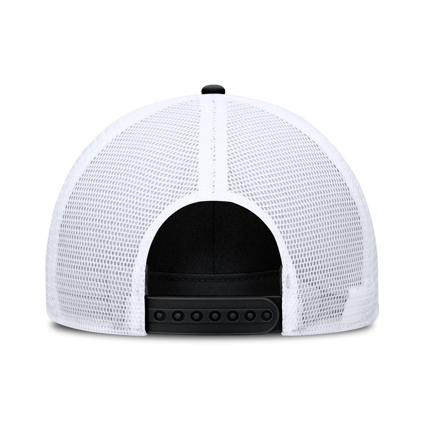Мужская кепка Nike Black/White Stanford Cardinal 2025 On-Field Rise Engineered Trucker Adjustable Hat — фото 4