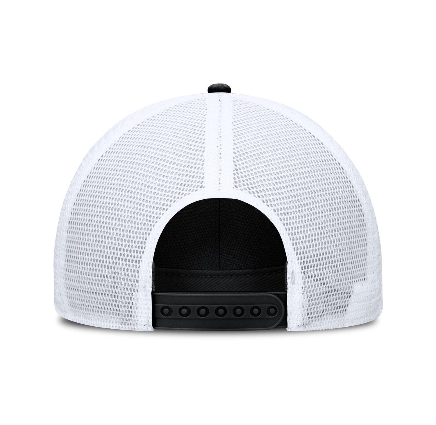 Men's Black/White Stanford Cardinal 2025 On-Field Rise Engineered Trucker Adjustable Hat