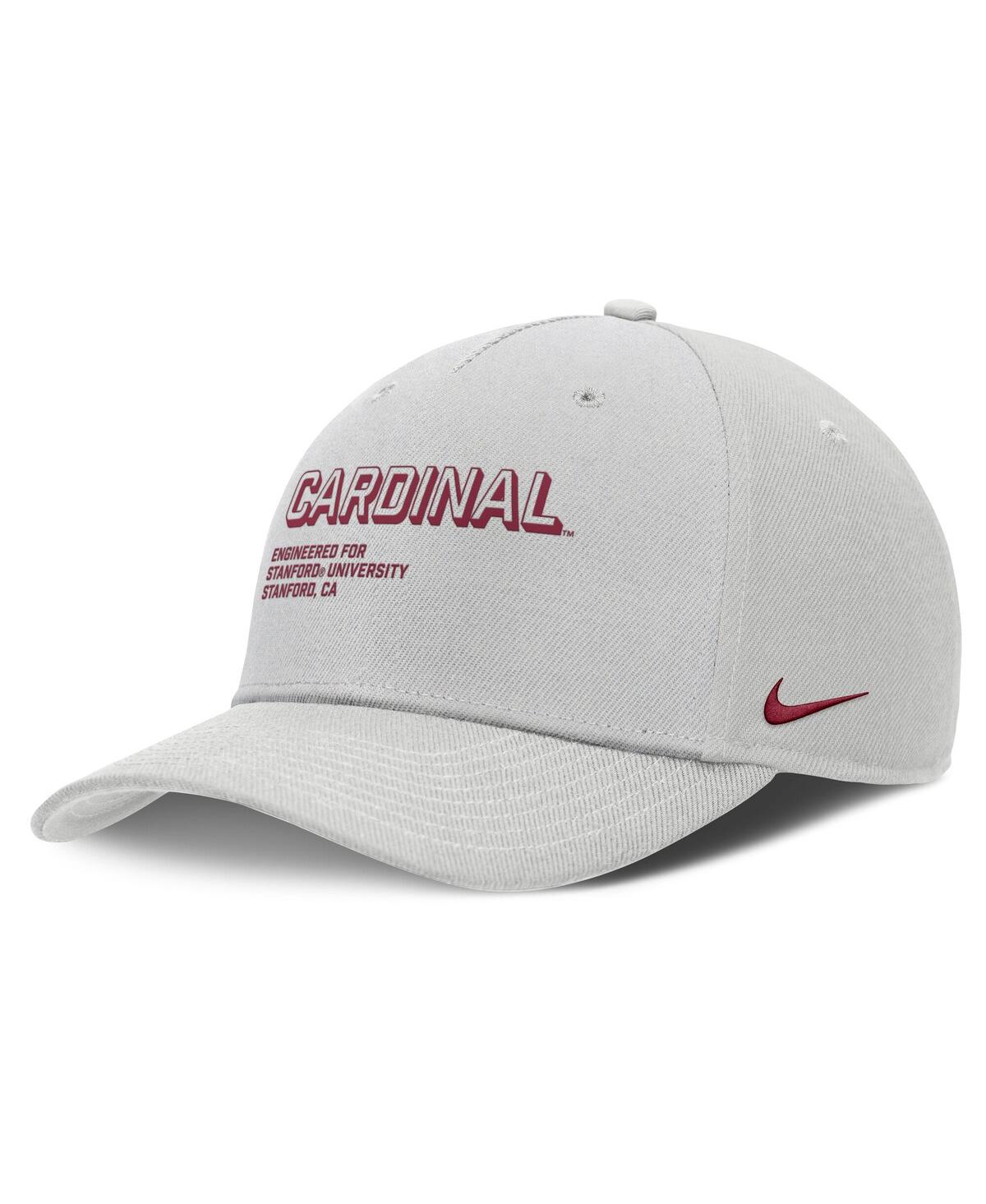 Nike Gray Stanford Cardinal 2025 Sideline Dust Pinched Rise Adjustable Hat In Gray