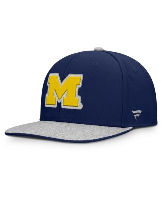 Fanatics - Men's Navy Michigan Wolverines Loden Snapback Hat