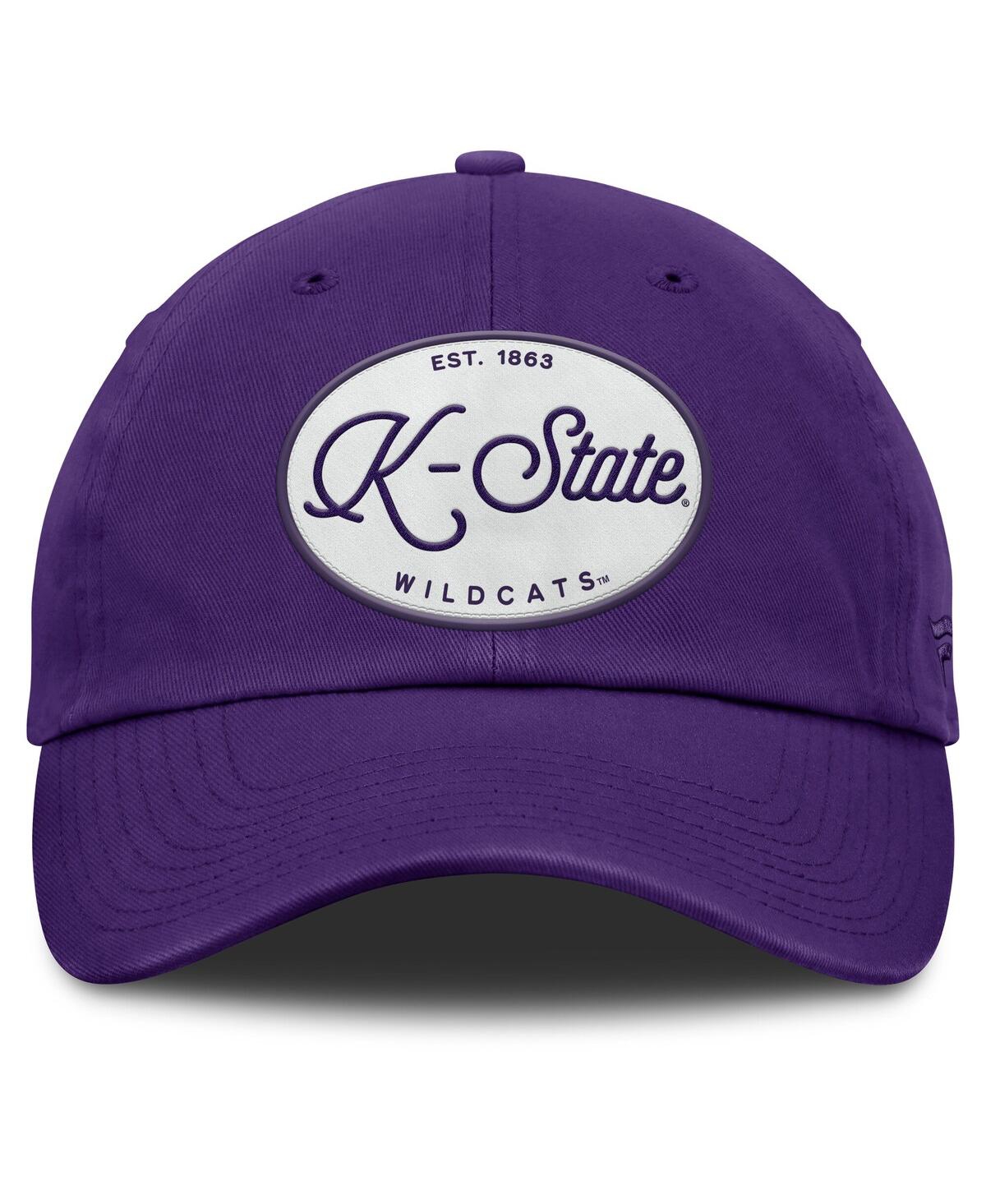 Fanatics Women's Purple Kansas State Wildcats Candid Adjustable Hat In Purple