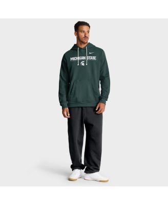 Men's Green Michigan State Spartans 2025 Sideline Standard Issue Dri-FIT Hoodie
