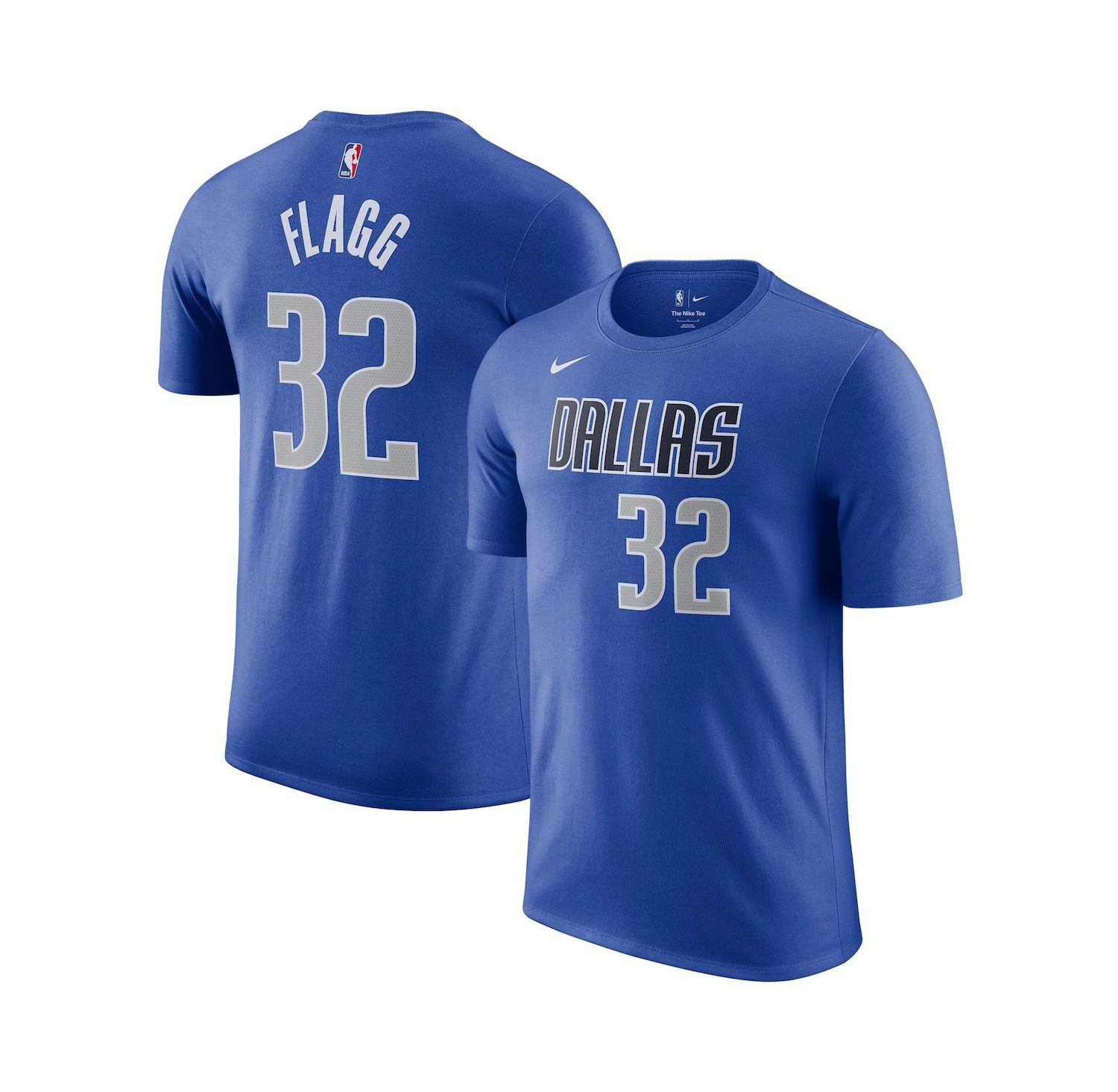 Men's Cooper Flagg Blue Dallas Mavericks 2025 NBA Draft Icon Name & Number T-Shirt