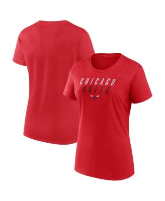 Fanatics - Women's Red Chicago Bulls T-Shirt