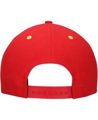 Big Boys and Girls Royal/Red Wonder Woman Chibi Glow-in-the-Dark Snapback Hat
