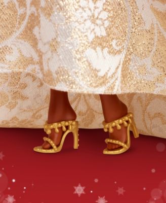 2025 Holiday BARBIE Doll Black Hair