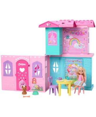 Chelsea Pop-Up Doll House with Doll and 15 Plus Accessories