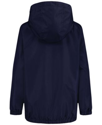 Big Boys Anchor Zip Front Hooded Jacket