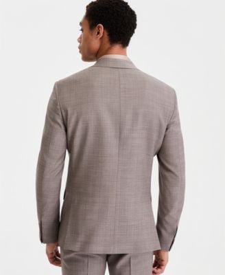 Men's Slim-Fit Wool-Blend Suit Separates Jacket