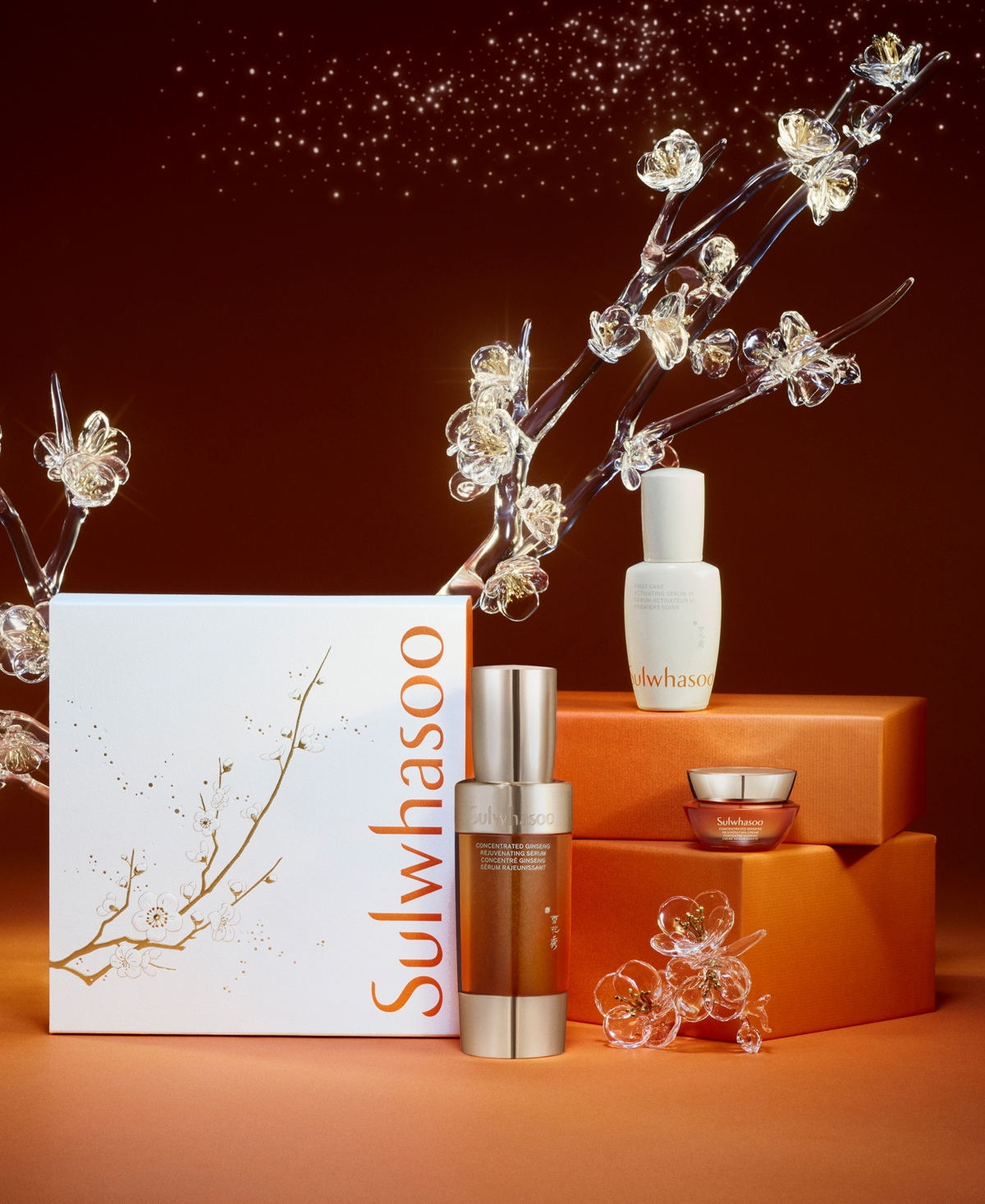 Sulwhasoo 3-pc. Concentrated Ginseng Rejuvenating Serum Set In Transparent