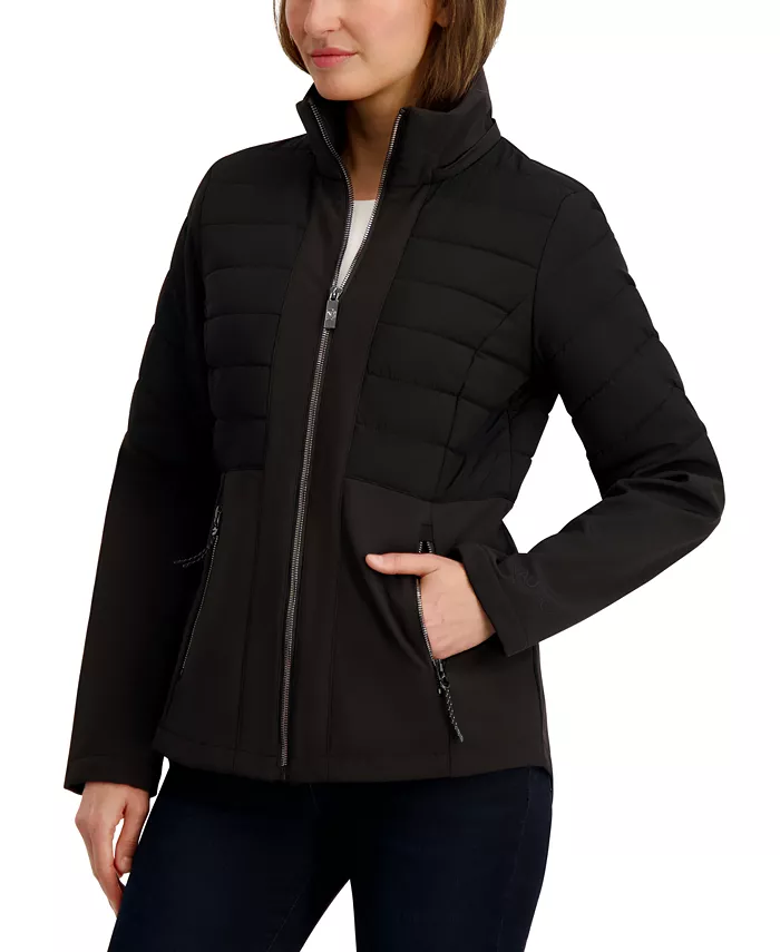 Women's Fleece-Lined Hooded Softshell Coat - thumbnail 8
