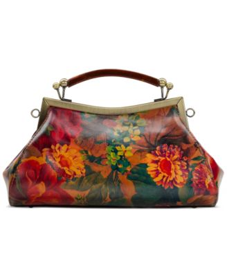 Kelmscott Small Leather Frame Crossbody Bag