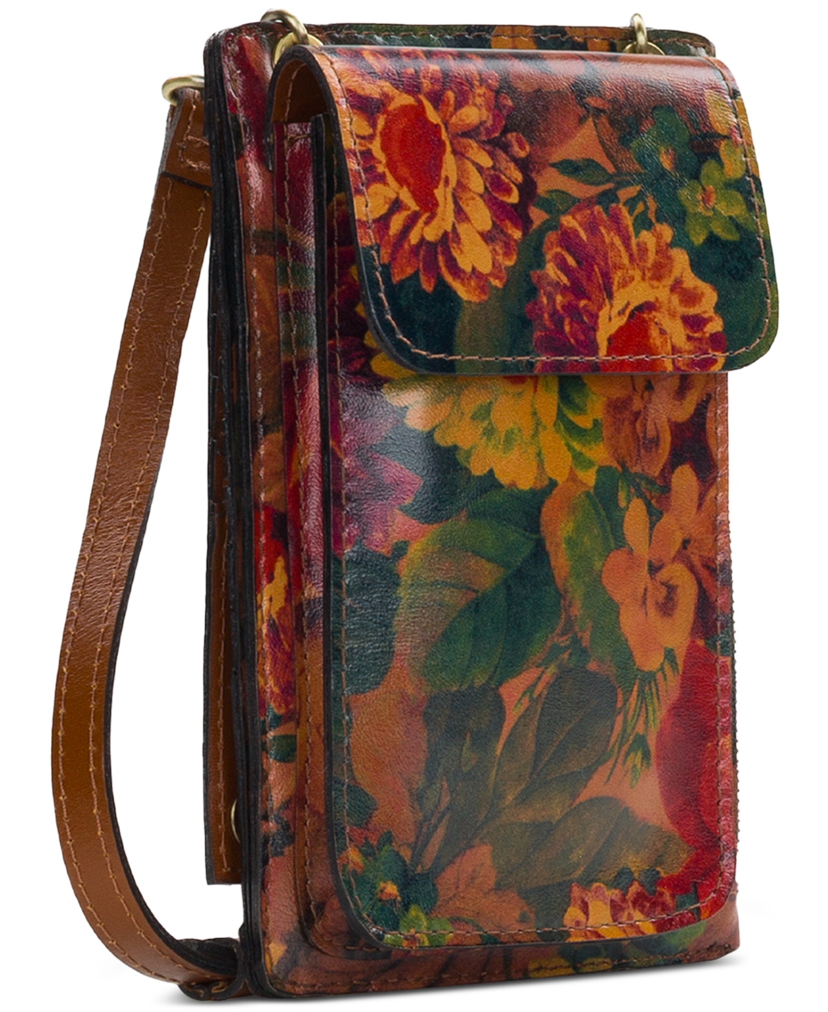 Patricia Nash Chiavella Phone Crossbody In Multi