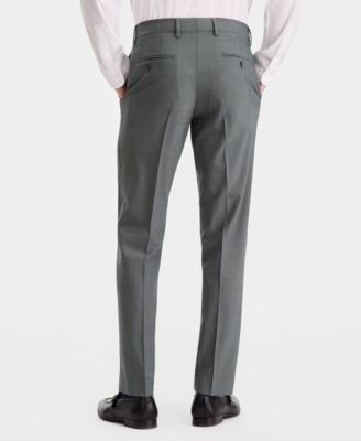 Men's Slim-Fit Wool Blend Suit Separates Pants