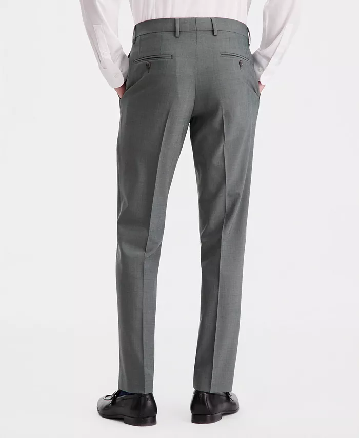 Men's Slim-Fit Wool Blend Suit Separates Pants - thumbnail 9