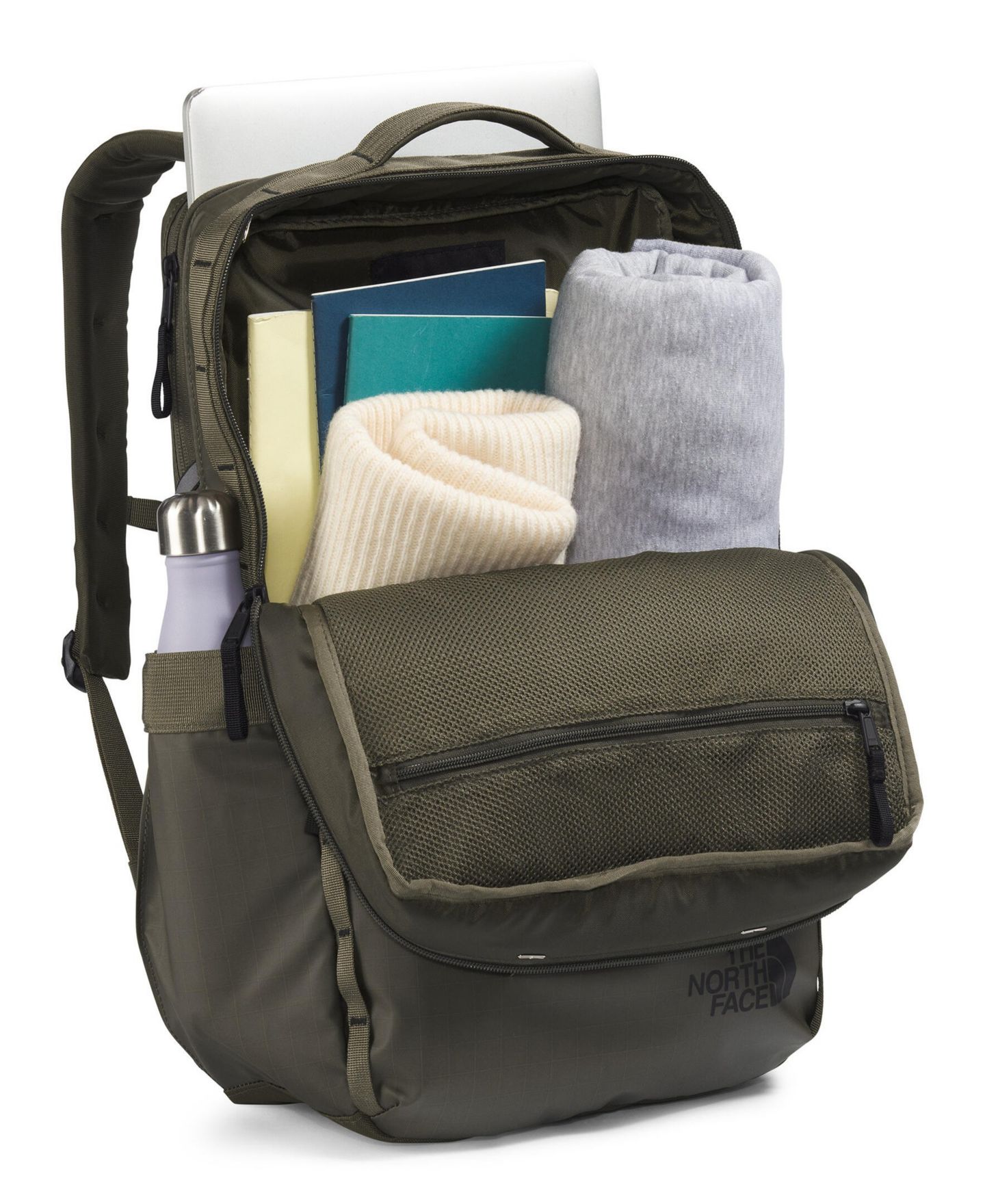 Мужская сумка The North Face Base Camp Voyager Daypack, цвет: Чёрный — фото 13