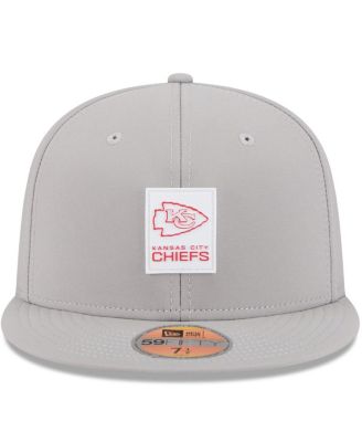 Men's Gray Kansas City Chiefs 2025 Sideline 59FIFTY Fitted Hat