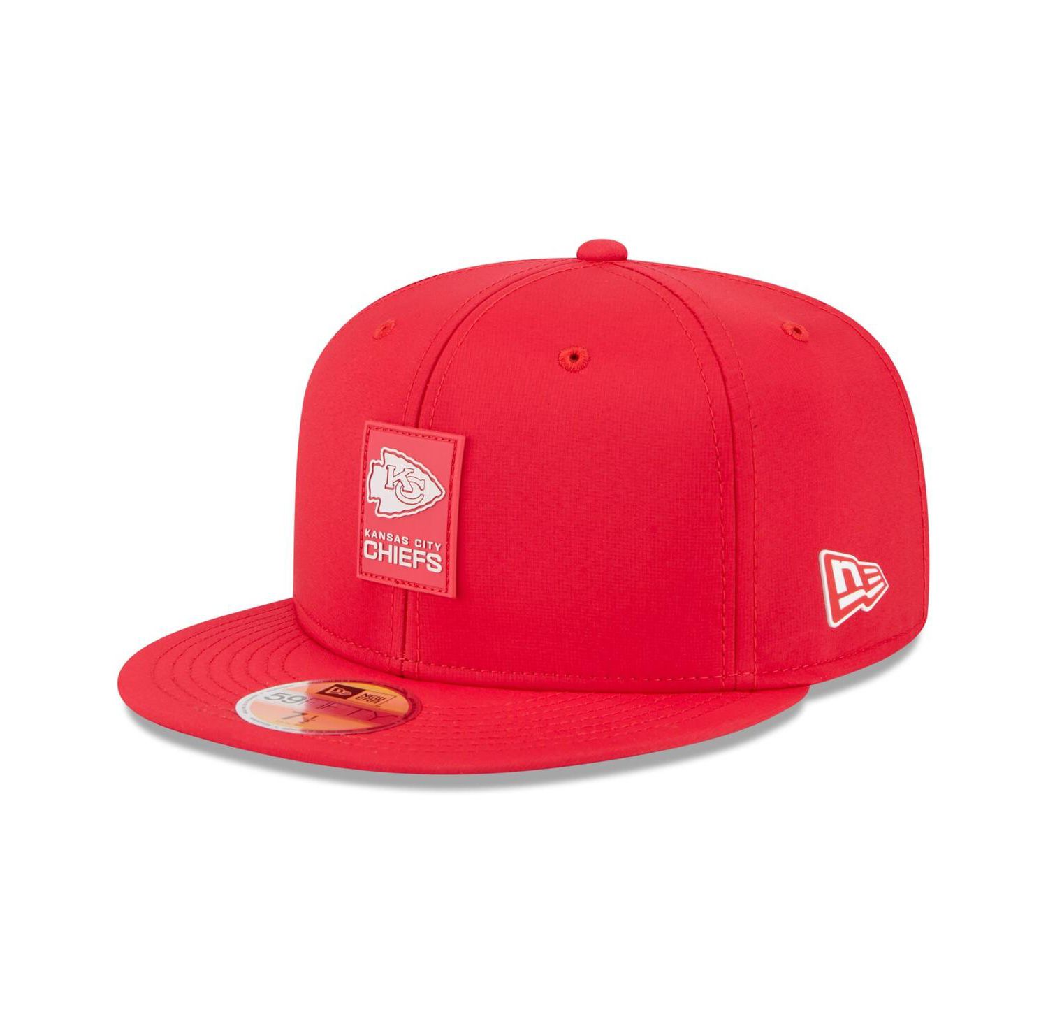 Men's Red Kansas City Chiefs 2025 Sideline 59FIFTY Fitted Hat