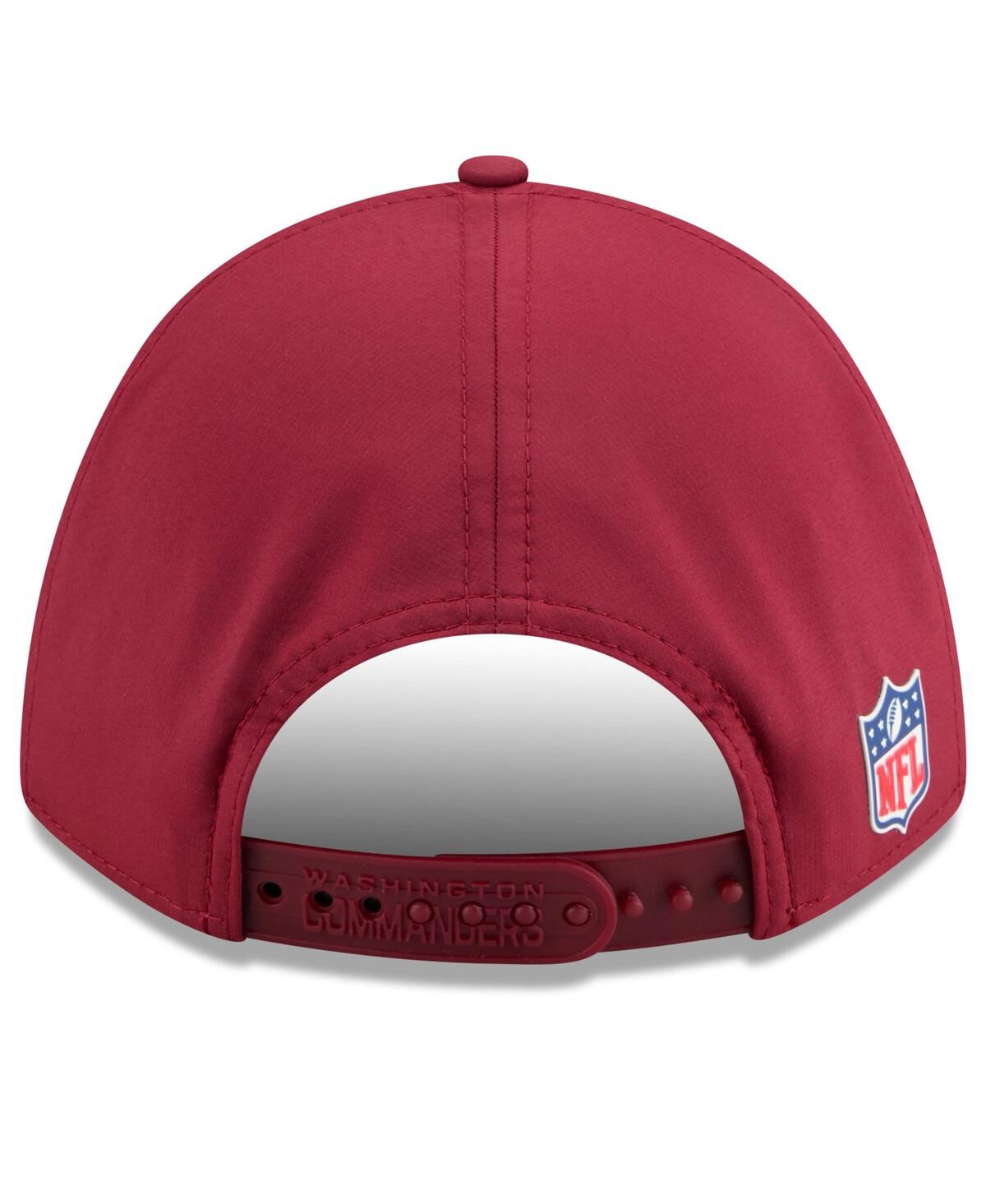 New Era Big Boys And Girls Burgundy Washington Commanders 2025 Sideline 9forty Adjustable Hat In Burgundy