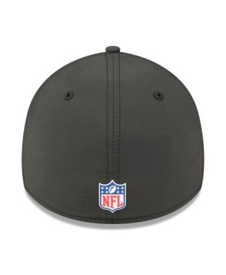 Men's Black Baltimore Ravens 2025 Sideline 39THIRTY Flex Hat